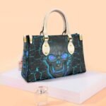 Fashion Hand Printed PU Tote Bag