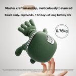 Simulated human hand shoulder and neck massager, cervical spine massager, trapezius muscle neck massager, and hot compress