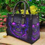 Fashion Hand Printed PU Tote Bag - Image 3