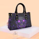 Fashion Hand Printed PU Tote Bag - Image 4