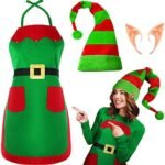 Christmas Party Apron and Hat Set - Image 2