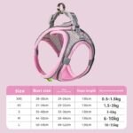 Adjustable Reflective Dog Harness Vest with Leash - Image 5