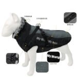 Pet Dog Clothes Autumn and Winter Dog Winter Warm Medium and Large Dog Corgi Autumn and Winter Fleece-Lined Thickeneded Non-Stick Wool Cotton Clothes - Image 5