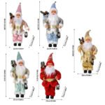 Best Quality Santa Claus Doll Christmas Decoration - Image 3
