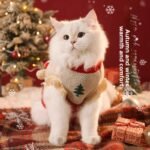 Christmas Pet Cat Sweater Winter Warm Anti-Hair - Image 3