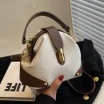 New Shell Bag for Women 2025 New Versatile Fashion Handbag Crossbody Bag Simple Texture Shoulder Bag